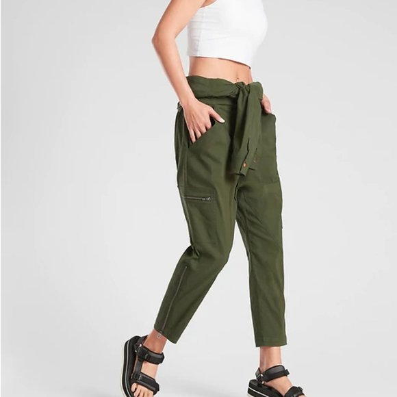Athleta Olive Green Jumpsuit - Picture 3 of 15